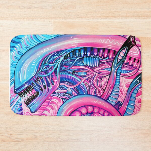 Item preview, Cotton Candy Alien - Acrylic Painting designed and sold by Bethany  Dobson.