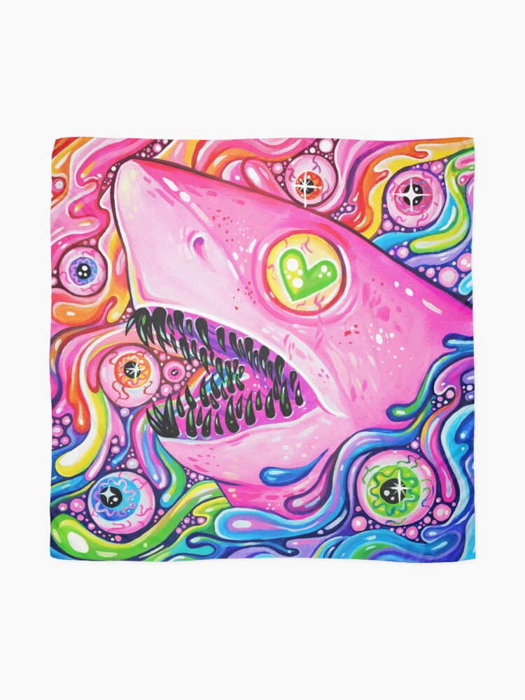 Alternate view of GlitterShark Scarf