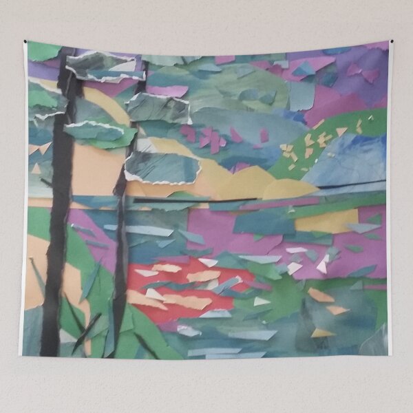 Item preview, CHANNEL ISLANDS(SQUARE  COMPOSITION TEMPORARY COLLAGE)(C2016) designed and sold by Paul Romanowski.