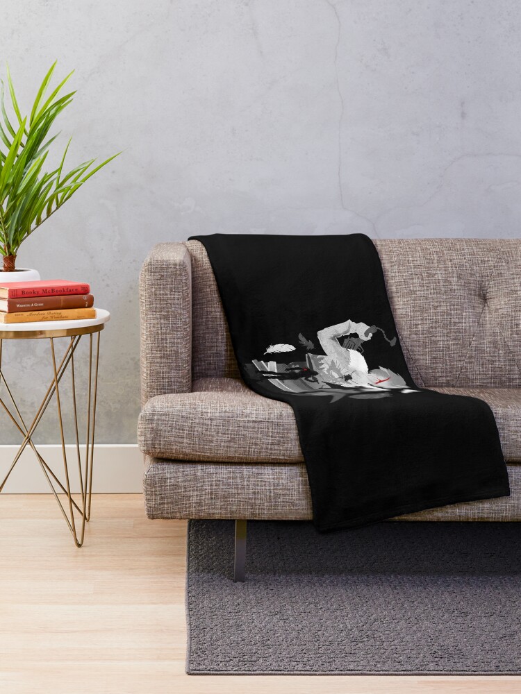 Final Fantasy Viii Squall And Seifer Throw Blanket By
