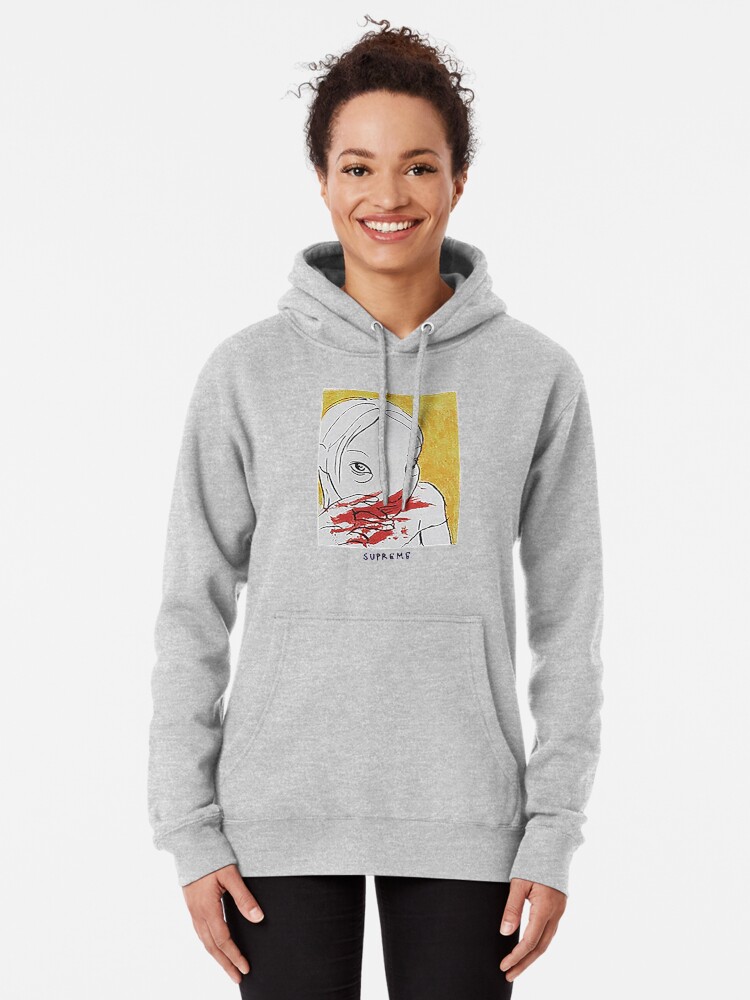 supreme nose bleed hoodie