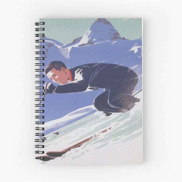 Item preview, Canada, Canadian Rockies, Vintage Ski Poster designed and sold by vintagevivian.