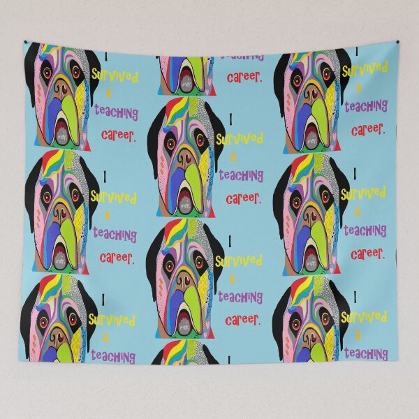 Item preview, I Survived a Teaching Career designed and sold by EloiseArt.