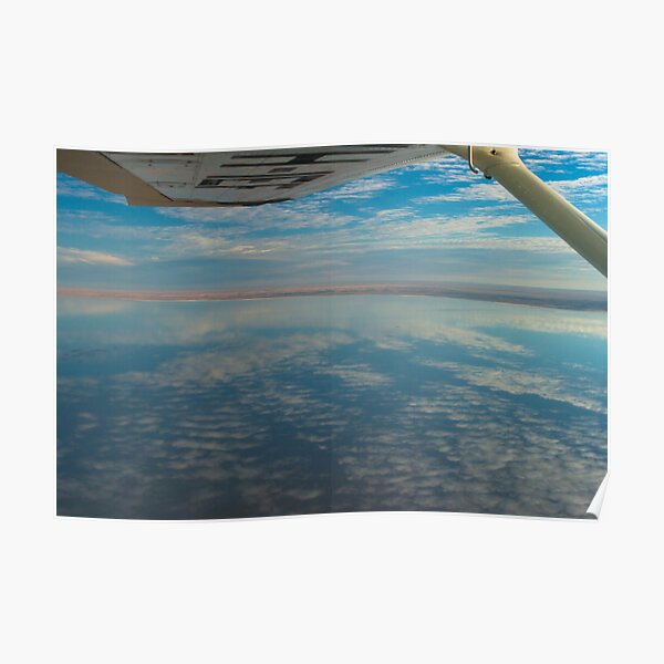 IEF over Lake Eyre Poster
