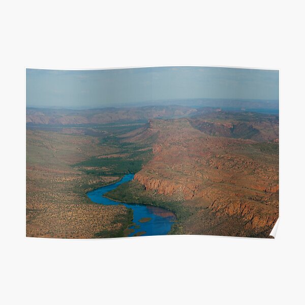 Ord river Escarpment Poster