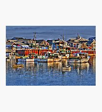 Lobster Boats in Perkins Cove Photographic Print