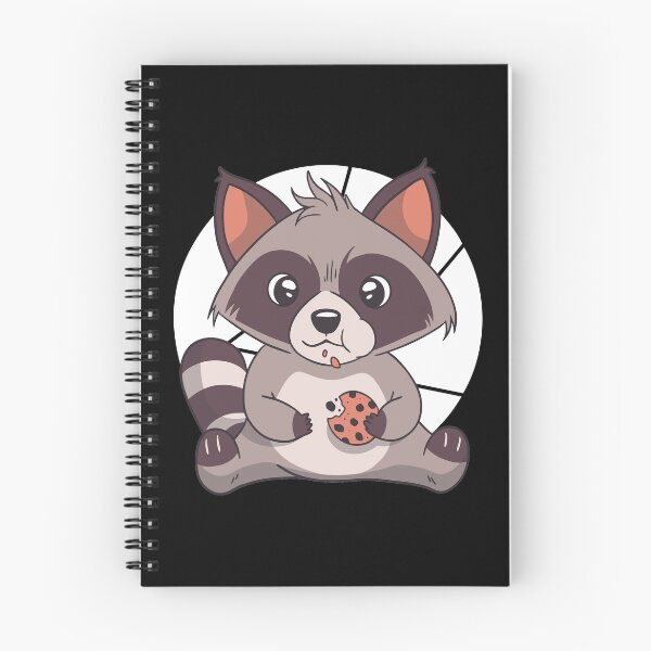 Item preview, Cute raccoon with biscuit. designed and sold by emphatic.