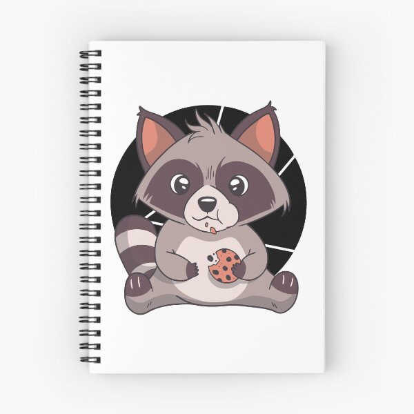 Item preview, Cute raccoon with biscuit. designed and sold by emphatic.