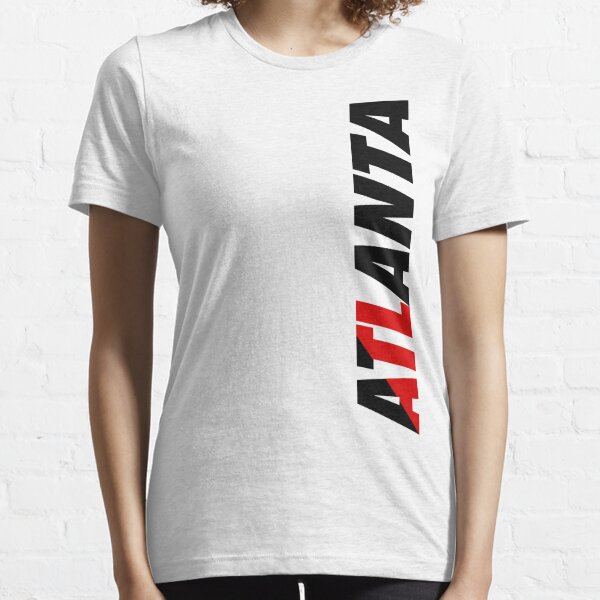 Roddy White Atlanta Falcons Women's White Name & Number Logo Slim Fit T- Shirt - Red