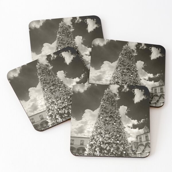 Item preview, ©MS The Christmas Tree In Tlalpujahua IA Monochromatic designed and sold by OmarHernandez.