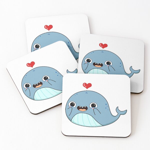 Artikelvorschau, Kawaii Blauwal entworfen und verkauft von kawaiilife.