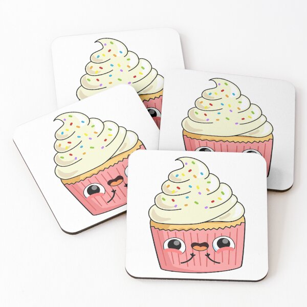 Item preview, Kawaii Sprinkled Cupcake designed and sold by kawaiilife.