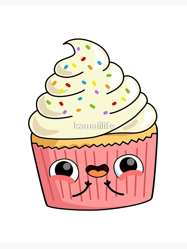 HOW TO DRAW A CUTE CUPCAKE - Draw a Birthday Cupcake Easy - Drawing Tuto...  | Cute cupcake drawing, Easy drawings, Drawing tutorials for kids