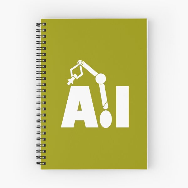 Item preview, Artificial Intelligence - white type designed and sold by bluehair.