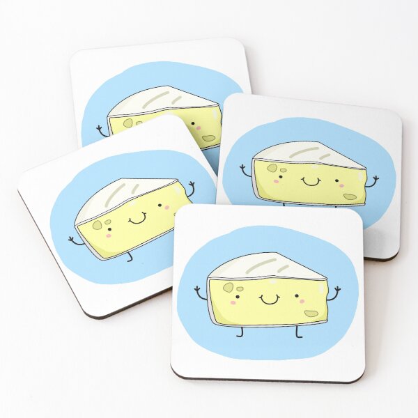 Item preview, Kawaii Brie Cheese designed and sold by kawaiilife.