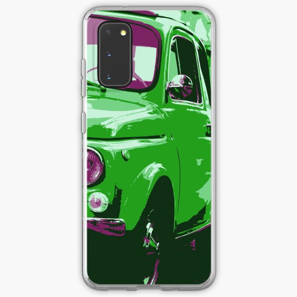 Classic FIAT 500 Abarth - Cute Little Italian Retro City Car Samsung Galaxy Soft Case