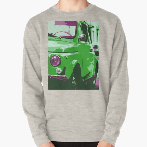 Classic FIAT 500 Abarth - Cute Little Italian Retro City Car Pullover Sweatshirt