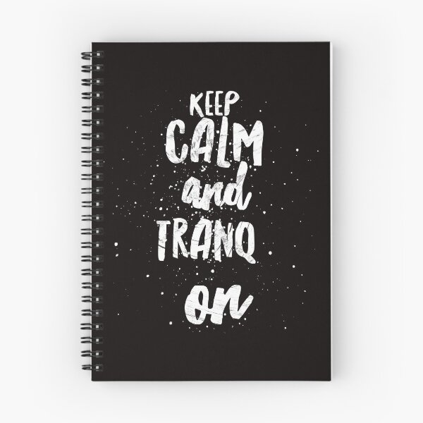 Item preview, Druid Mantra: Keep Calm and Tranq On! (White/Transparent) designed and sold by CloudDance.