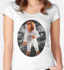 ALF RETURNS FROM PLANET MELMAC TEE SHIRT Women's Fitted Scoop T-Shirt