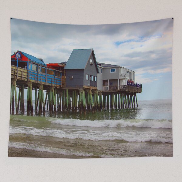 Item preview, Old Orchard Pier, Maine designed and sold by Yannik Hay.