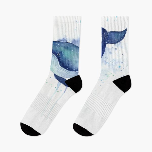 Item preview, Whale Watercolor Galaxy designed and sold by Olga Shvartsur.