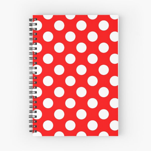 Item preview, White on Red Polka Dots designed and sold by Rupert Russell.