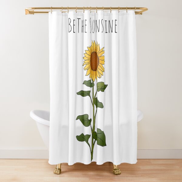 Be The Sunshine - Small Shower Curtain