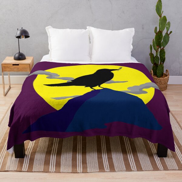 Item preview, Raven on a full moon night designed and sold by AlbinoSnowman.