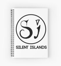 Cuaderno de espiral Silent Islands Circle Logo