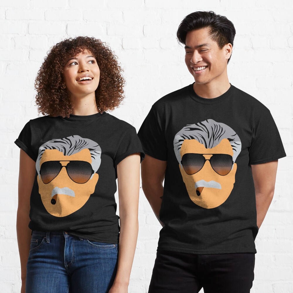 Textual Tees Ditka Face T-Shirt