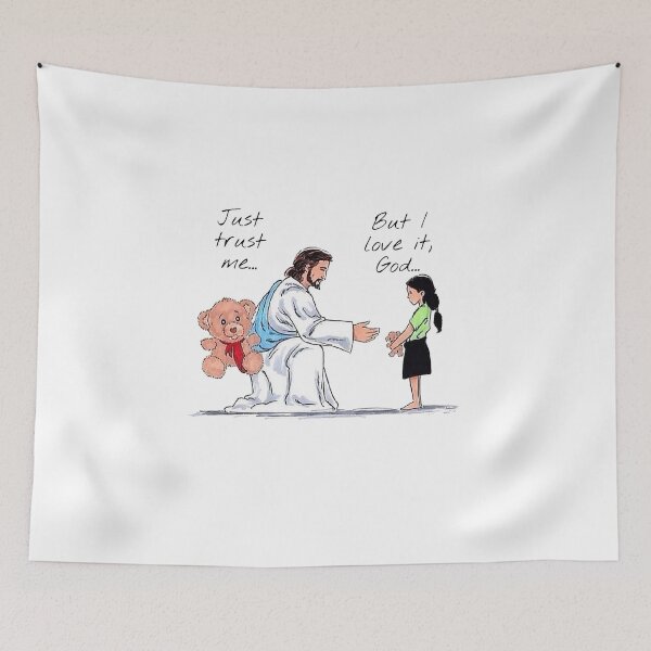 Item preview, Trust Jesus 1 Corinthians 2 9 designed and sold by teenugs.