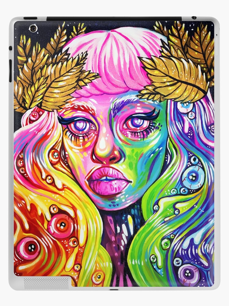 Rainbow Angel - Acrylic Painting | iPad Case & Skin