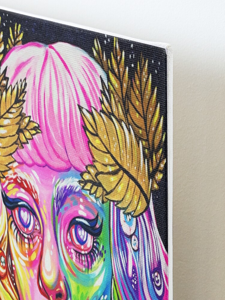 Rainbow Angel - Acrylic Painting