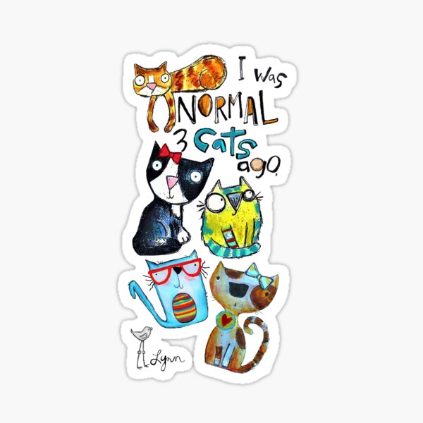 YAY Cats! Sticker