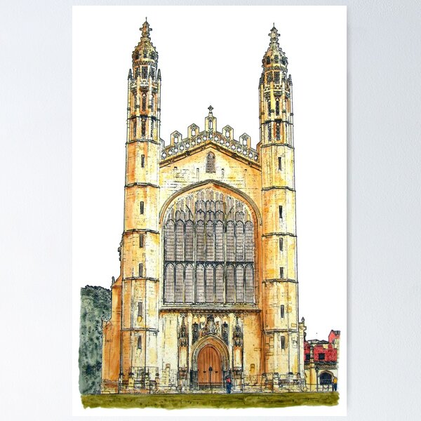 Item preview, King’s College Chapel, Cambridge designed and sold by Ian Bracey.