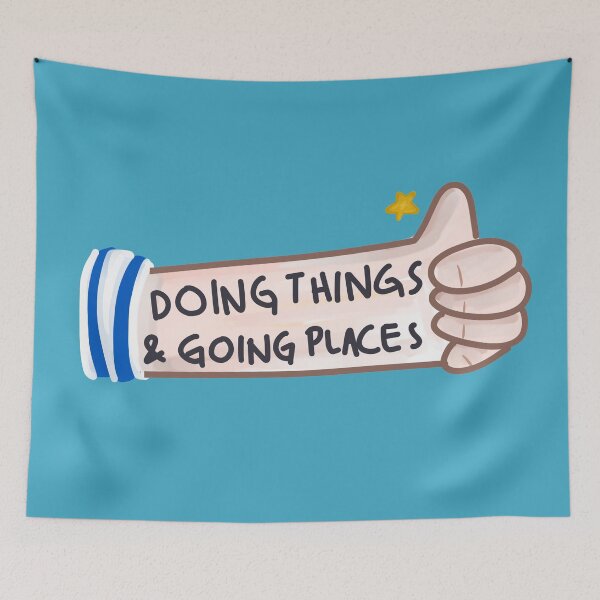 Item preview, DOING THINGS AND GOING PLACES designed and sold by aydapadi.