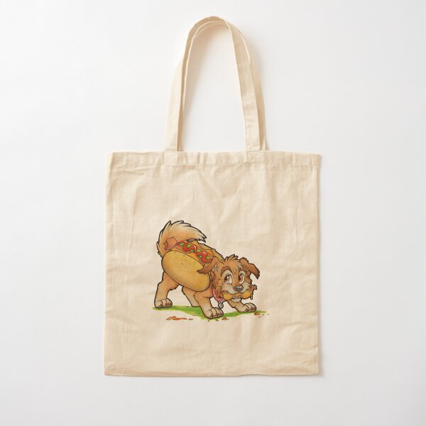 Hot Dog! Cotton Tote Bag