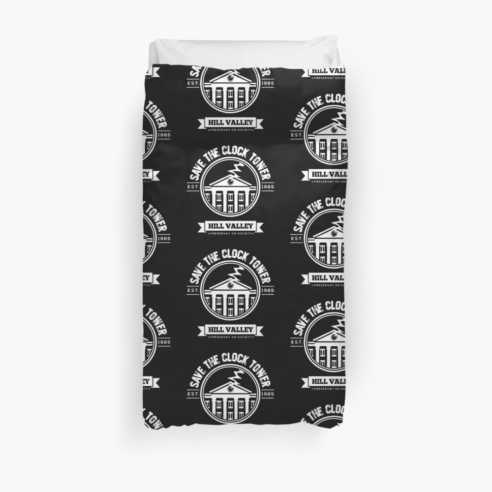 BEST SELLER Save The Clock Tower Merchandise Duvet Cover