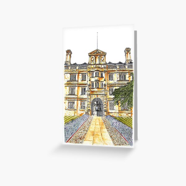 Item preview, Clare College, Cambridge designed and sold by Ian Bracey.