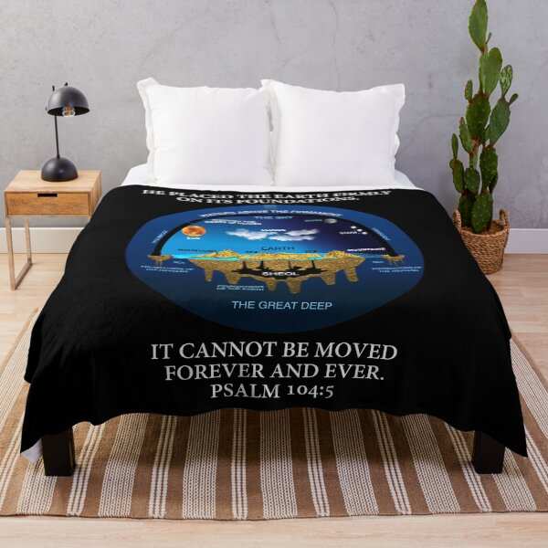 Item preview, Psalm 104:5 Flat Earth Anceint Hebrew Cosmology designed and sold by VectorDesigner.