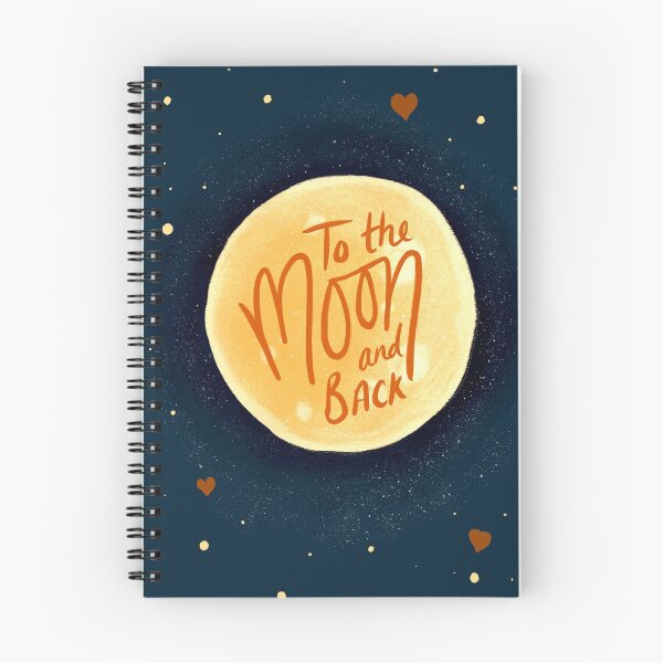 Item preview, To the moon and back designed and sold by bubbliciousart.
