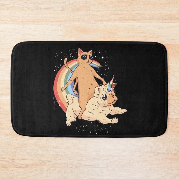 Item preview, Cat, dog, unicorn, pug, rainbow designed and sold by DerSenat.