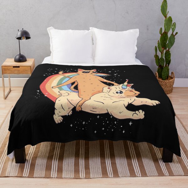 Item preview, Cat, dog, unicorn, pug, rainbow designed and sold by DerSenat.