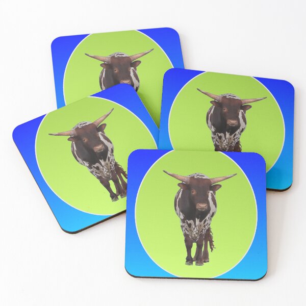Item preview, Longhorn bull calf designed and sold by cuprum.