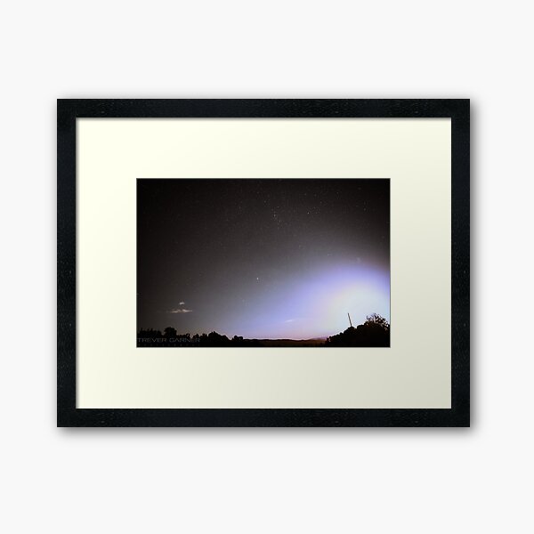 Moonlit Night Framed Art Print