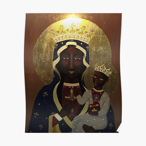 The Black Madonna Poster