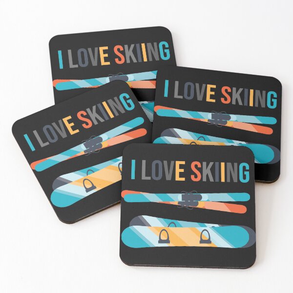 Item preview, I love skiing designed and sold by SVDesignatVasil.