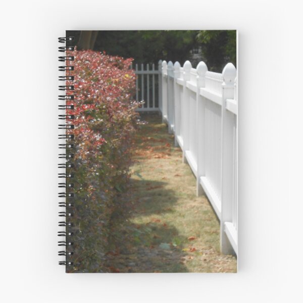 Item preview, Flowers and Fence designed and sold by CrazyCatChick.
