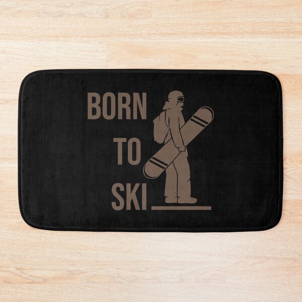 Item preview, Born to ski designed and sold by SVDesignatVasil.