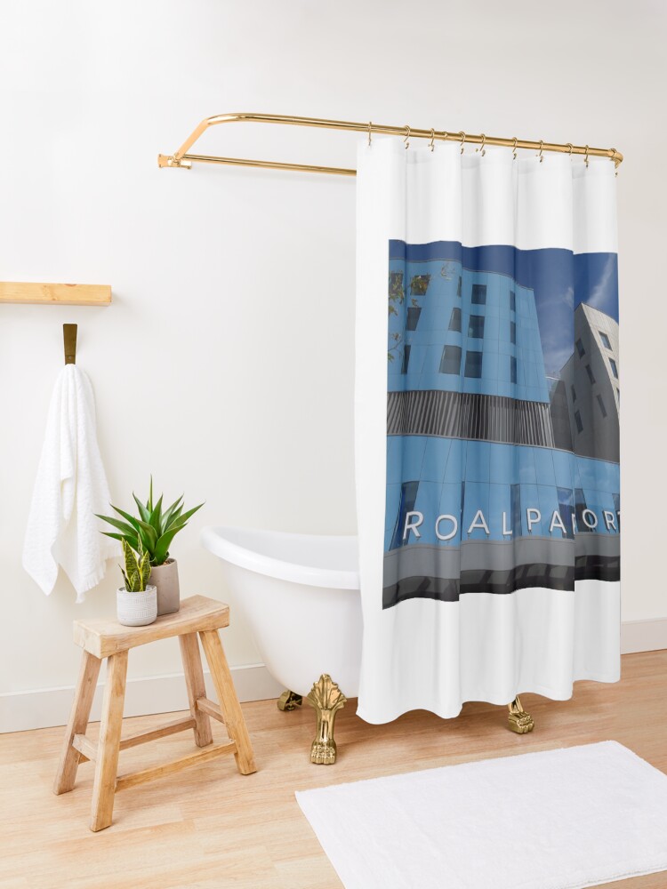 "Royal Papworth Hospital, Cambridge" Shower Curtain by wiggyofipswich